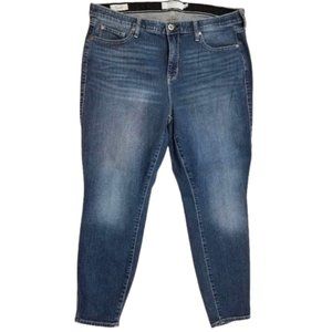 TORRID Sky High Skinny Blue Denim Jeans Women's 16 R